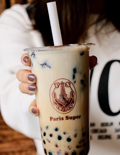 Paris Super Crepes Bubble Tea