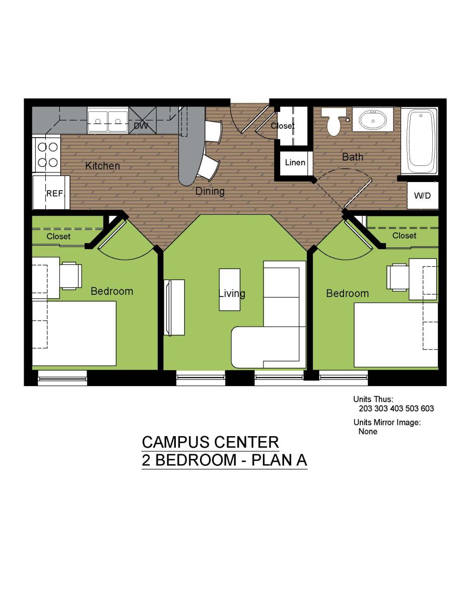 Apartment Floor Plan 