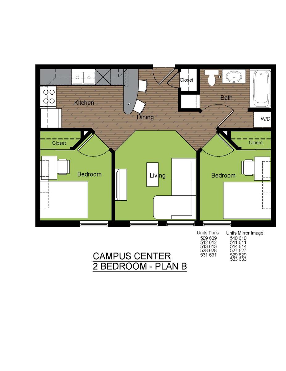 Apartment Floor Plan 
