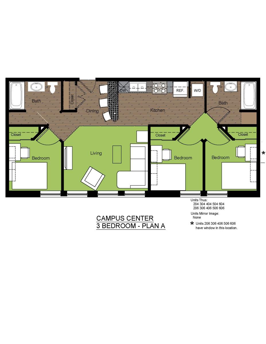Apartment Floor Plan 
