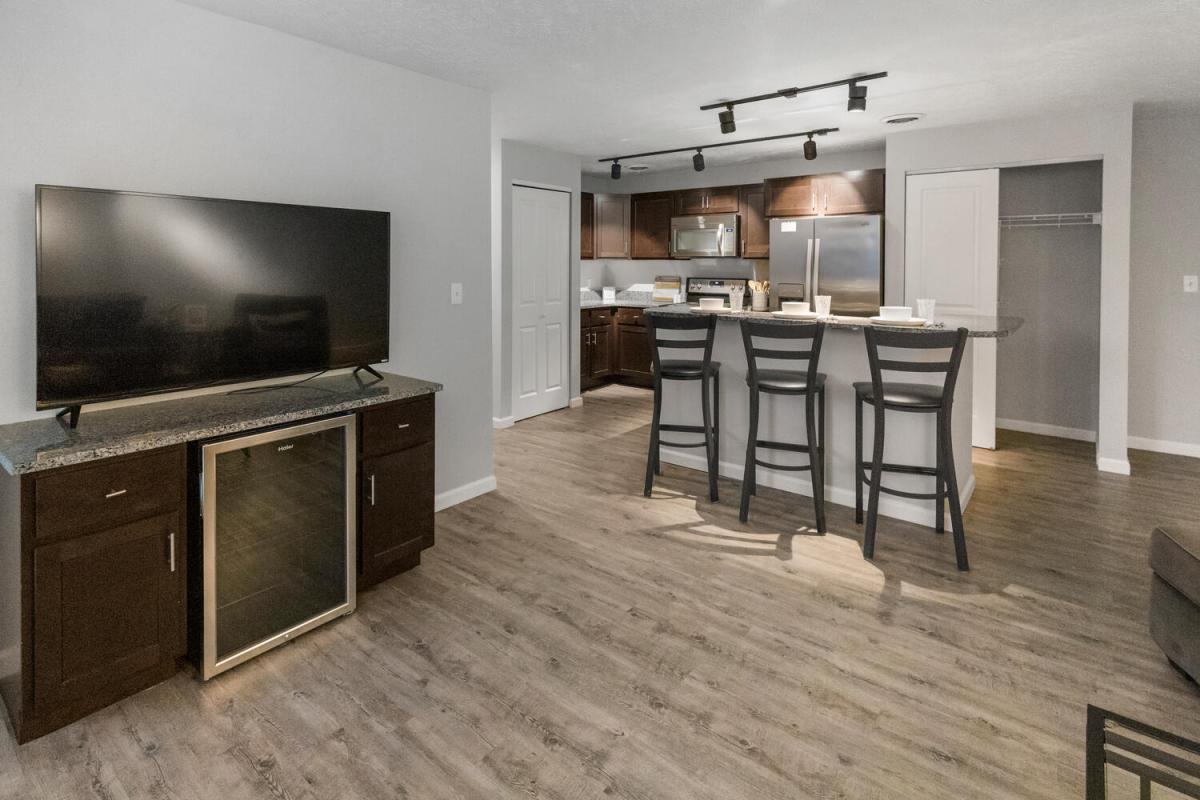Living Room & Dining