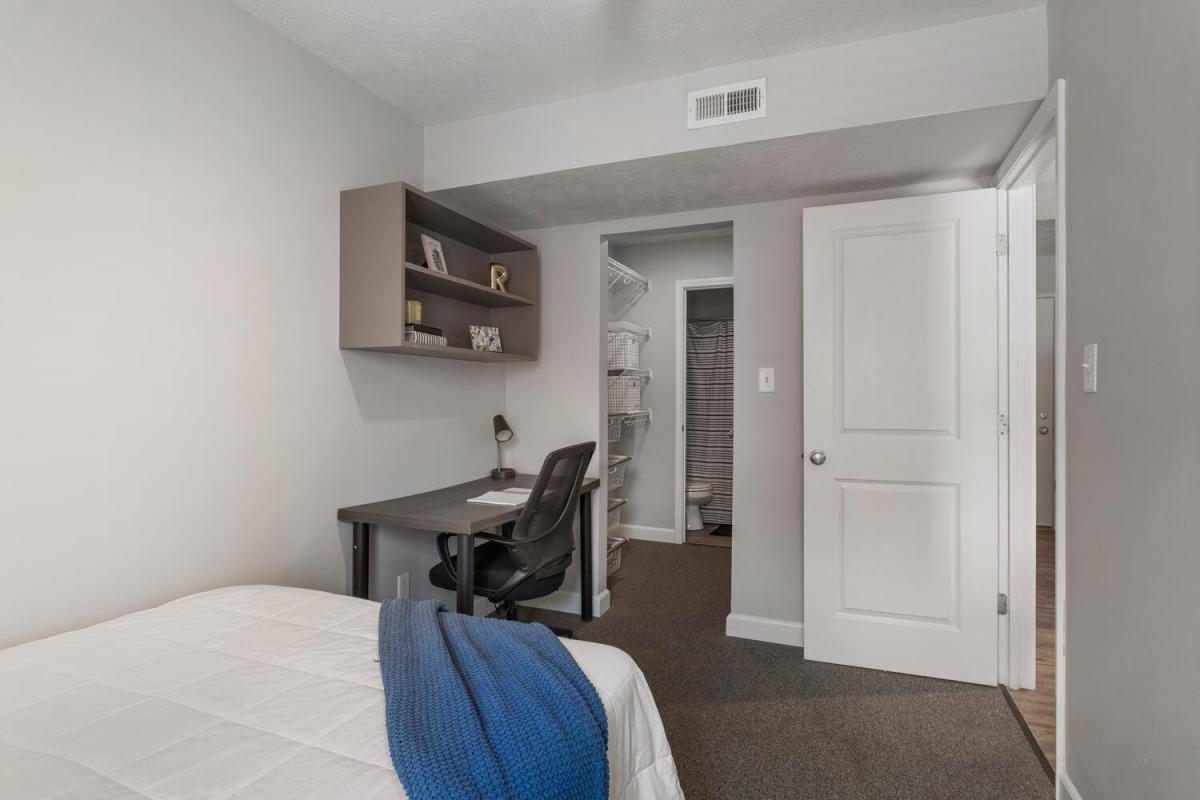 Bedroom Closet and Desk