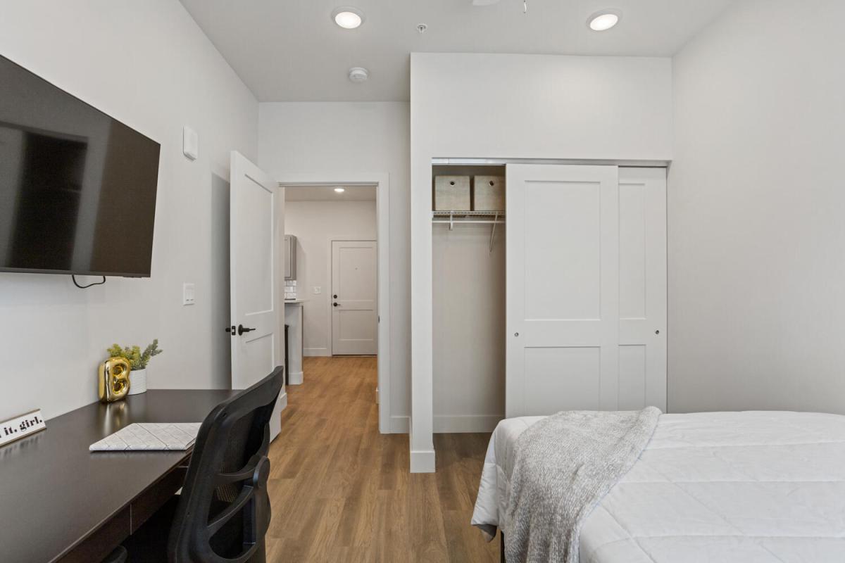 Desk and Closet