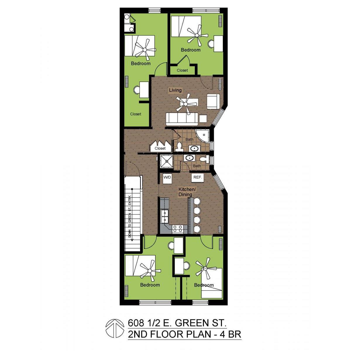 608 1-2 GREEN FLOORPLAN