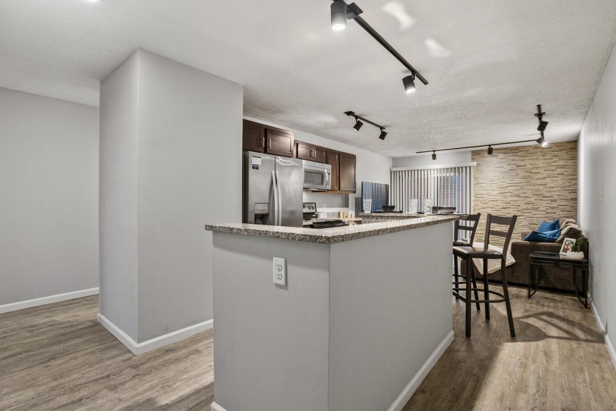 Entryway & Kitchen