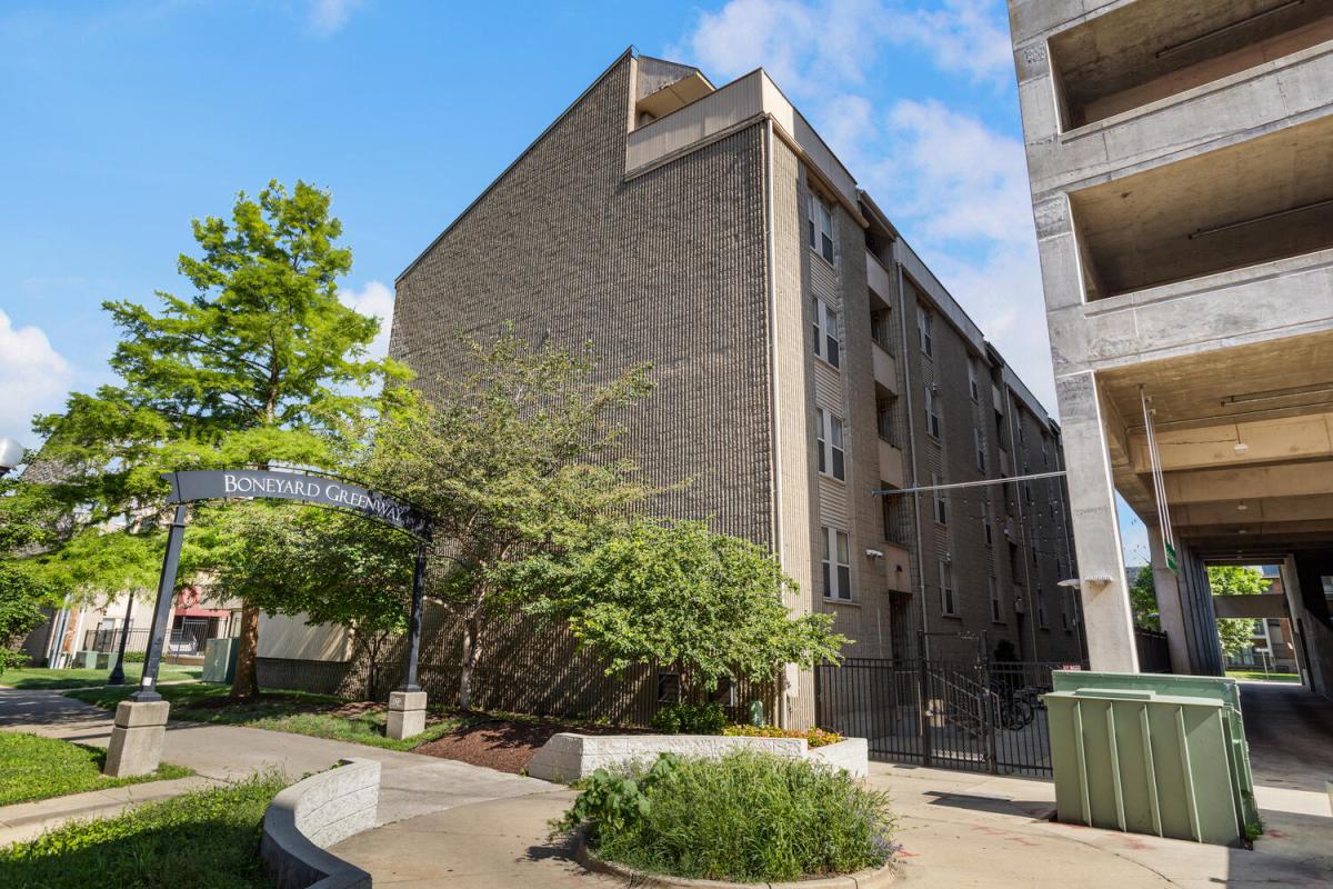 Exterior from Boneyard Greenway