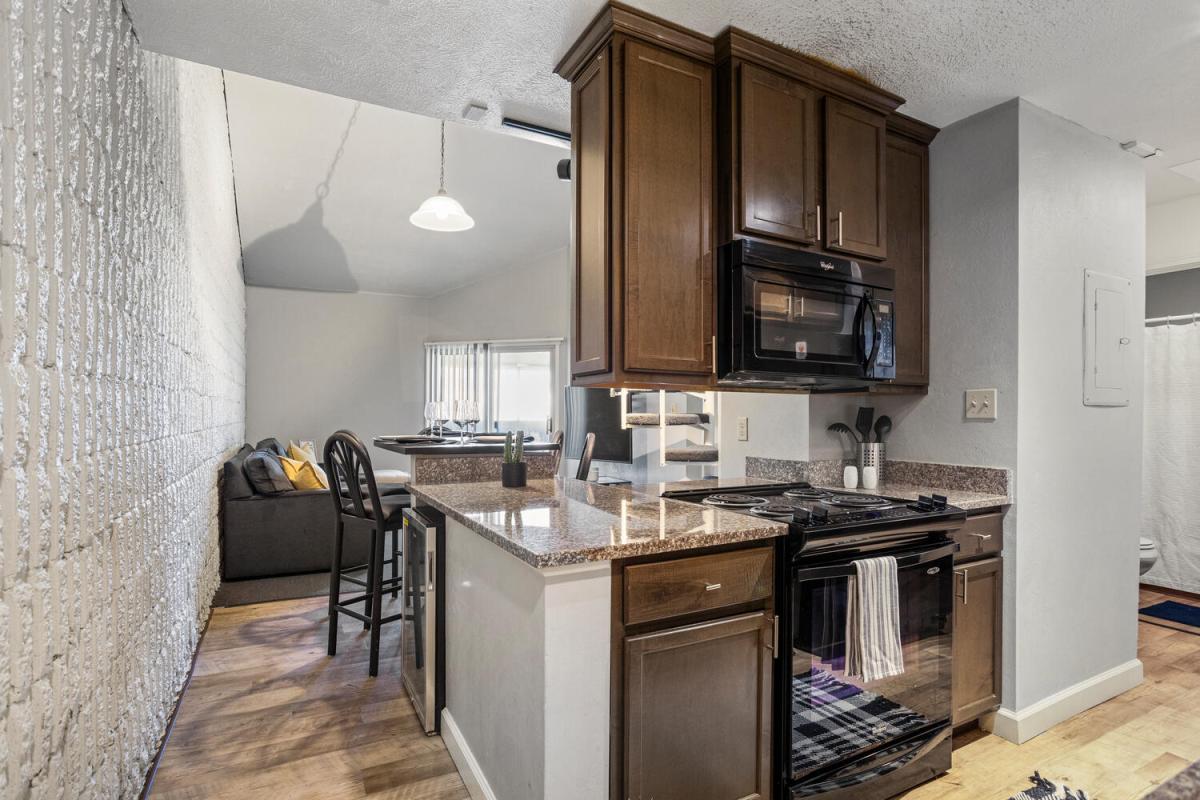Kitchen, Dining and Living Space