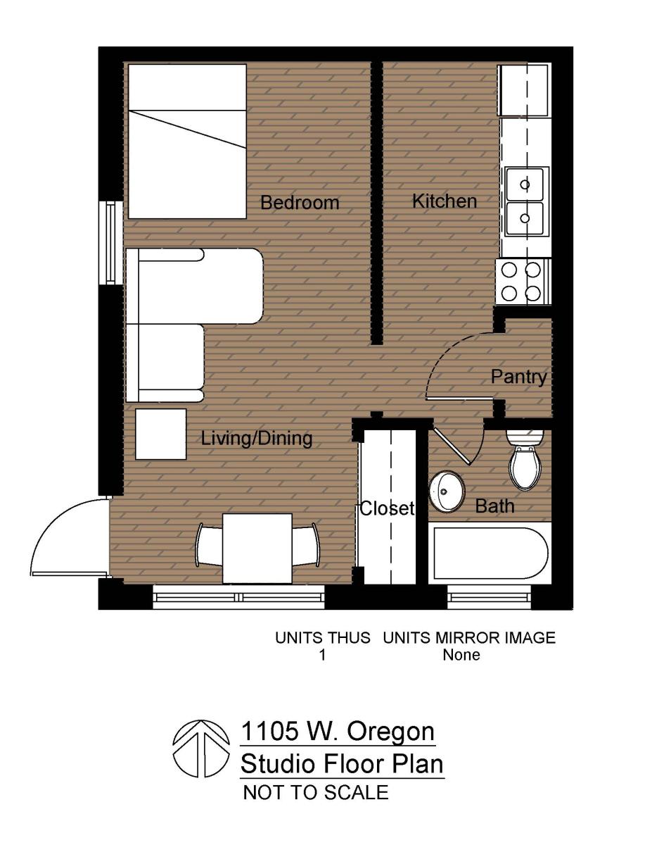 1105O STUDIO PLAN
